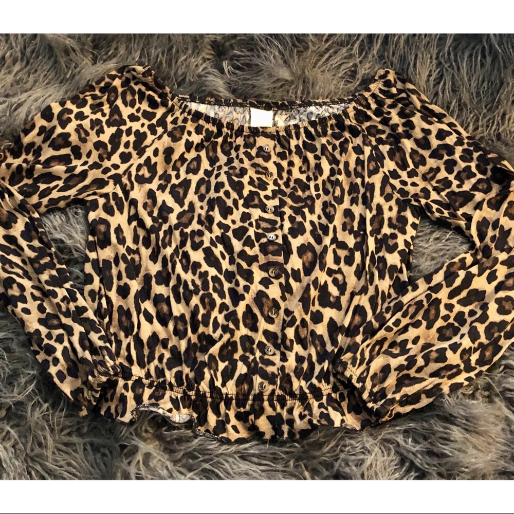 Long sleeve, off shoulder blouse